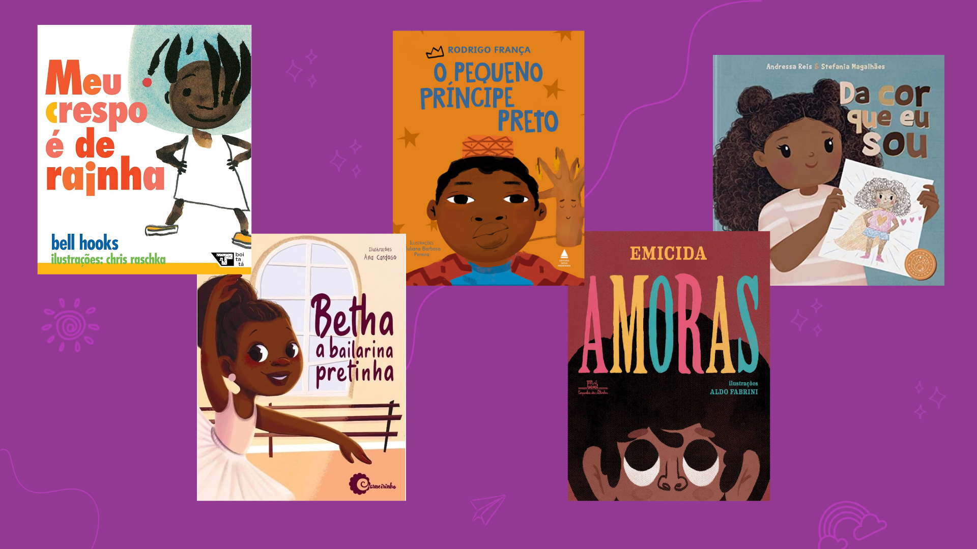 Sugestões de livros infantis para presentear no Natal: histórias que fortalecem a representatividade negra